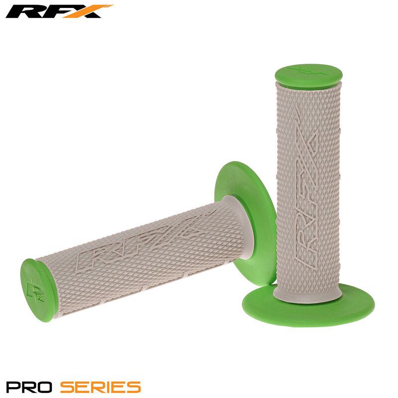 RFX Par de asas de dos componentes Parte central gris de la serie Pro (gris/verde)