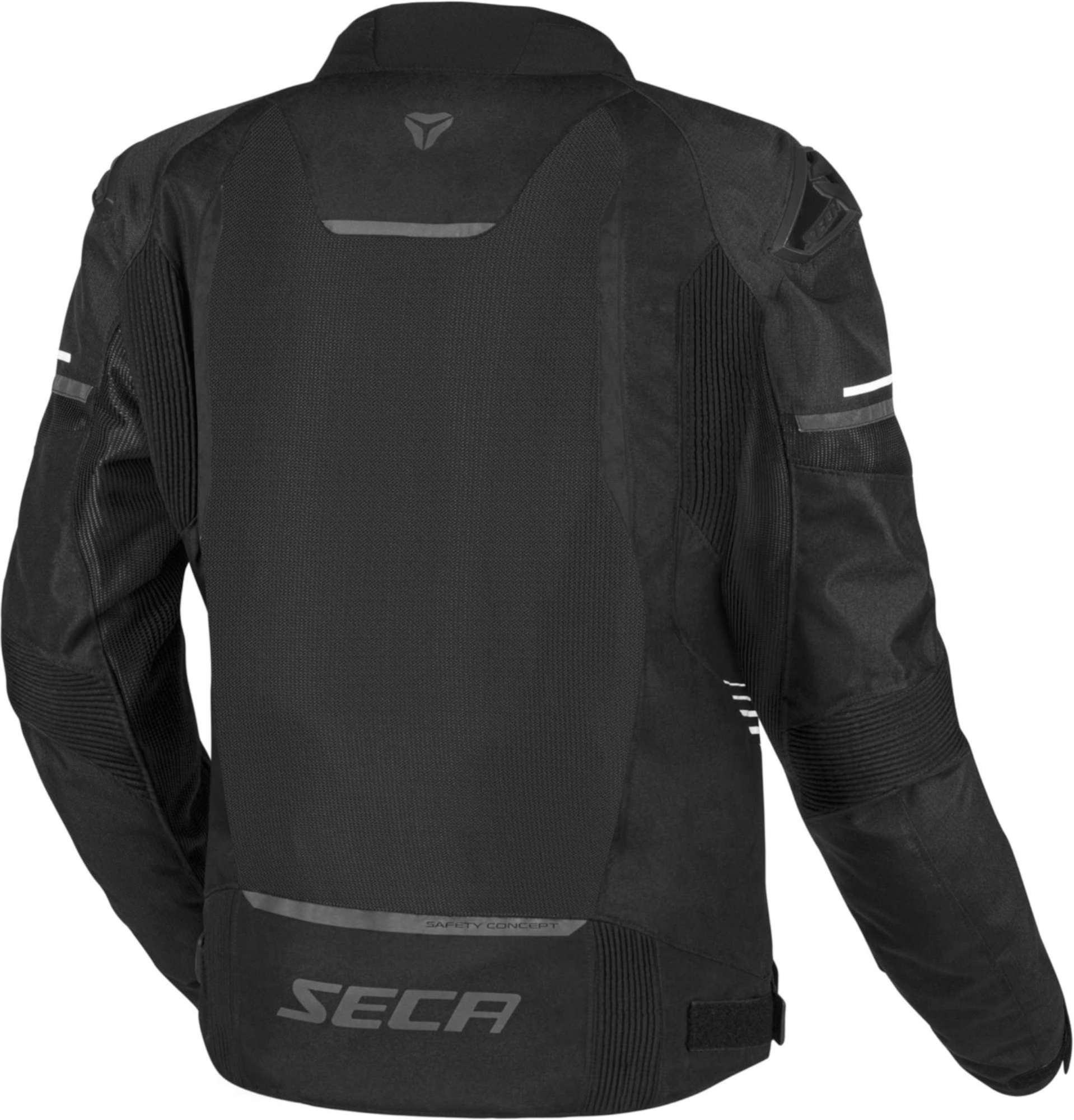 Seca Aero Pro Mesh Jaqueta têxtil de motocicleta preto S Figura 2