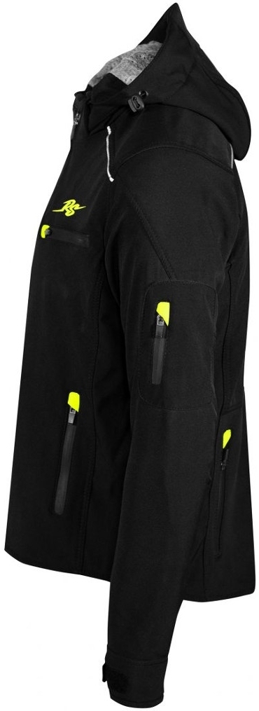 Rusty Stitches Stan Motorcycle Textile Jacket black/yellow 4XL Figure 4