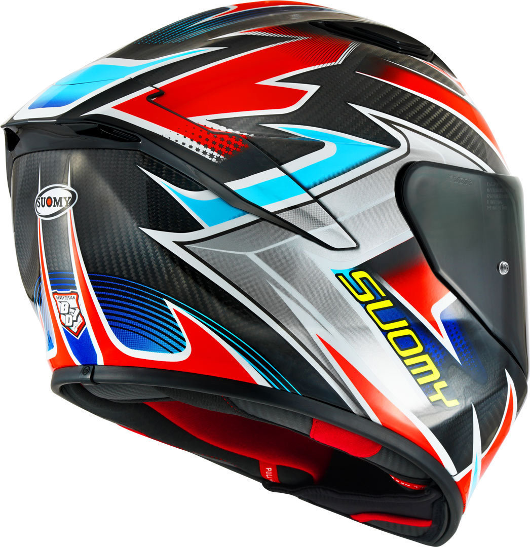 Suomy TX-Pro Flat Out 2023 Hjälm röd/svart/vit XS (53/54) Figur 8