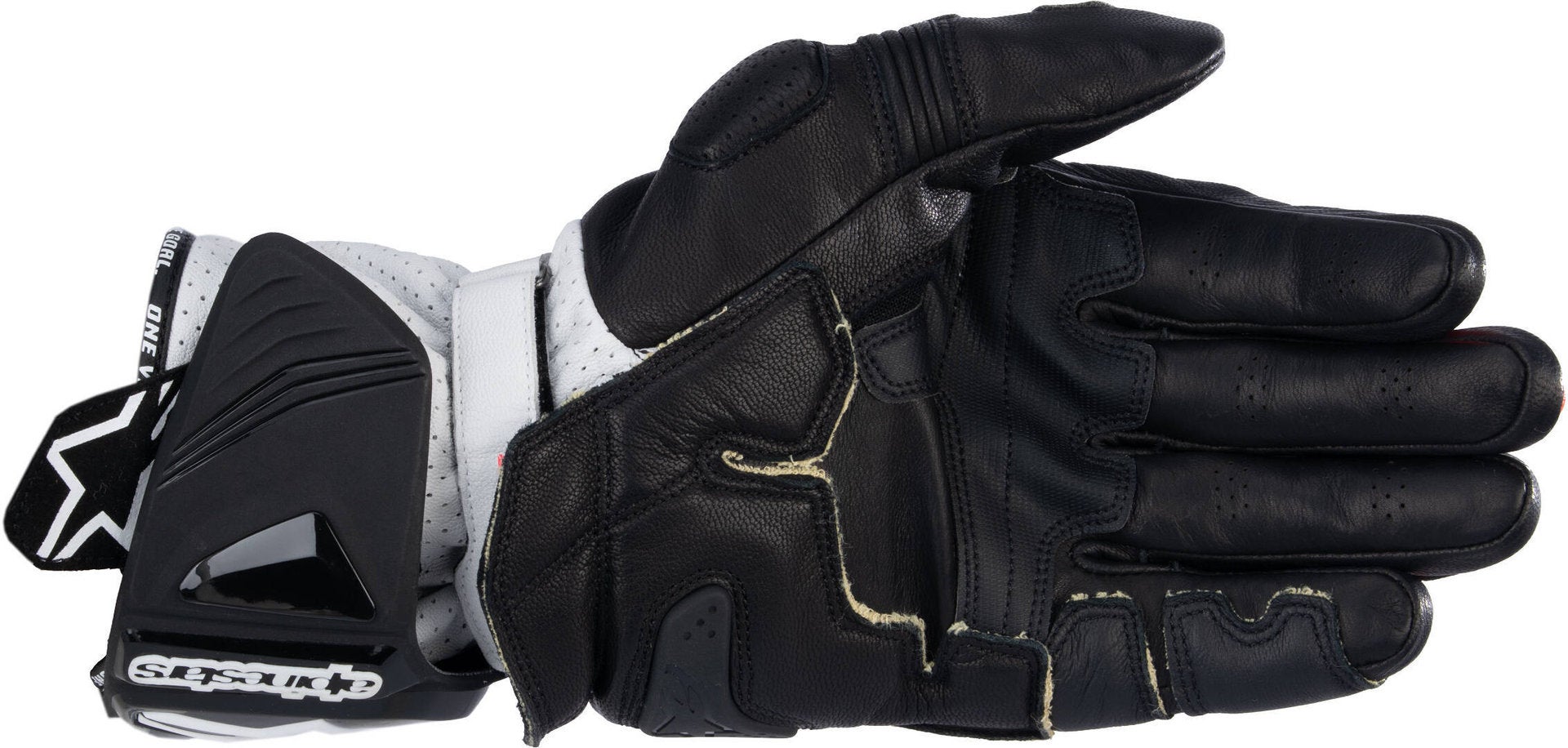 Alpinestars GP Pro R4 perforated Motorcycle Gloves black/white L Figure 2