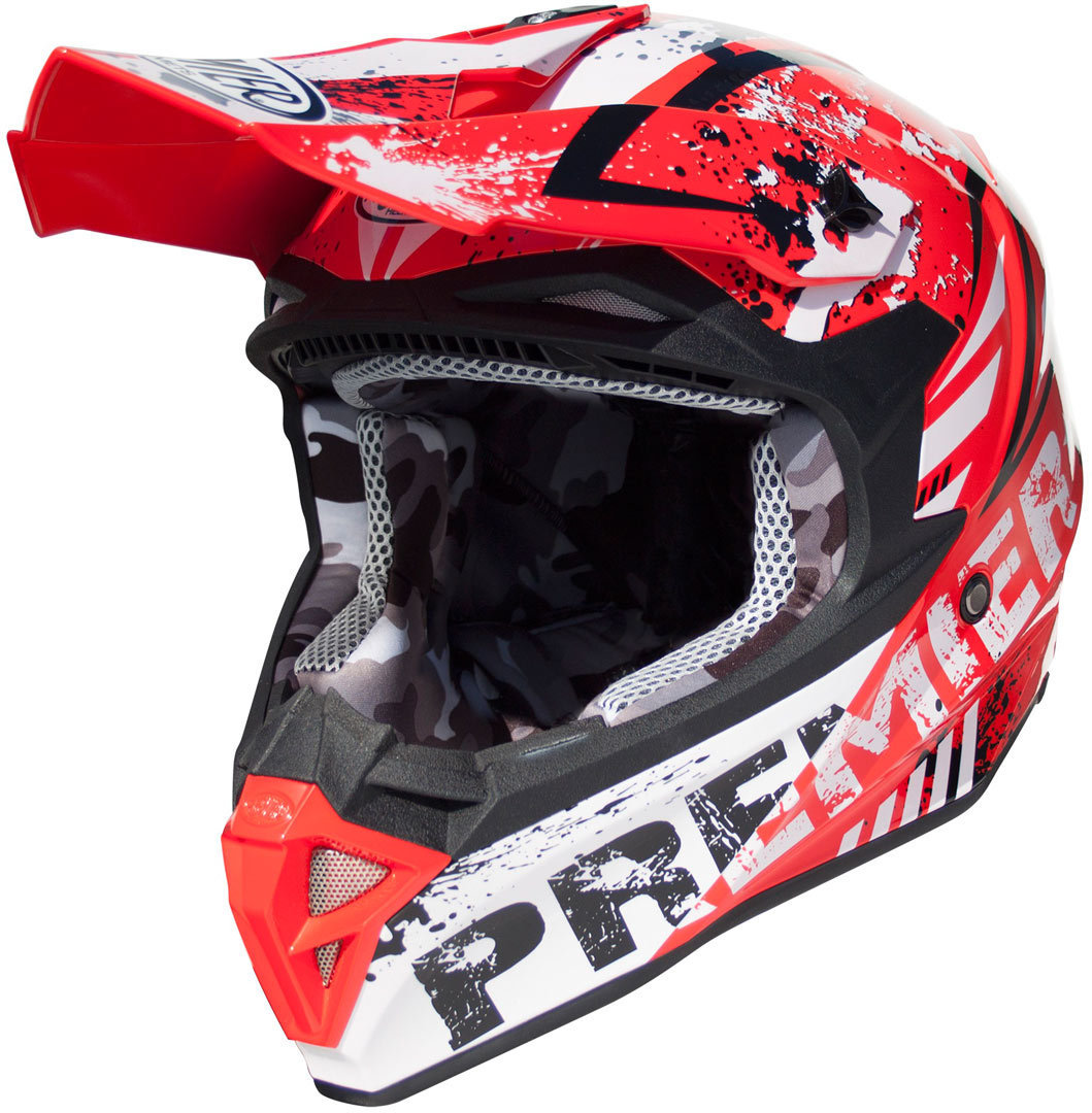 Premier Exige ZX2 Capacete de Motocross Artigo principal Figura 1