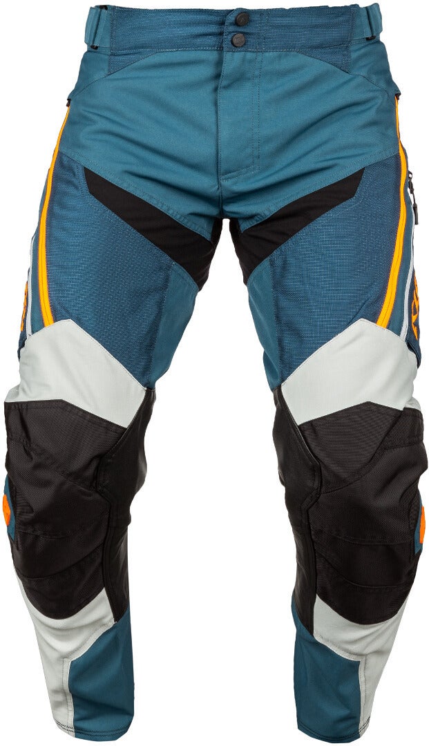 Klim Dakar In The Boots Pantalon Motocross Vert/Orange 34 Figure 5