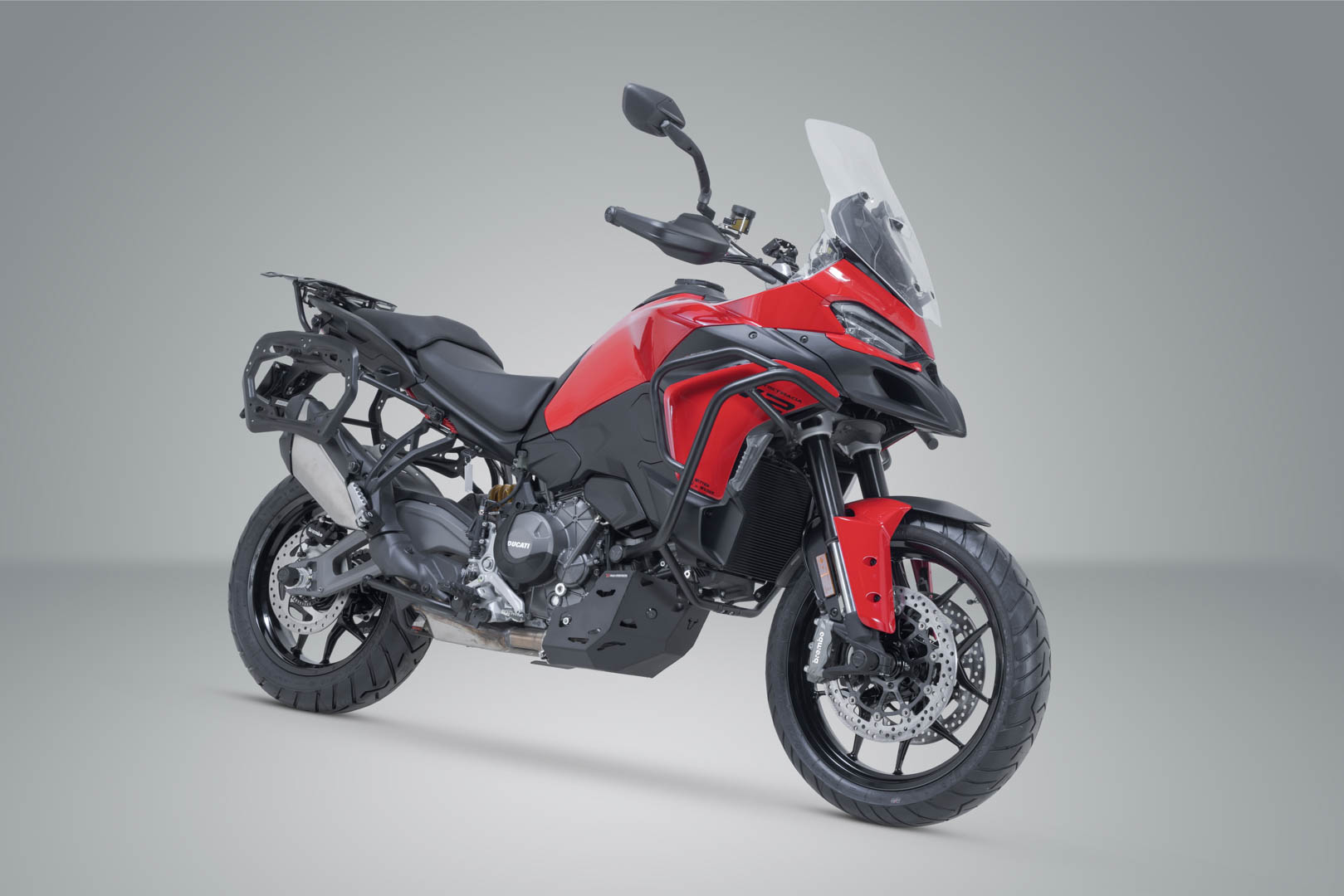 Portavion lateral SW-Motech PRO - Negru. Ducati Multistrada V2 / V2 S (24-). Figura 2
