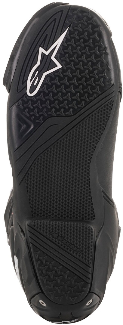 Alpinestars SMX Plus v2 Motorcycle Boots black/white/red 37 Figure 2