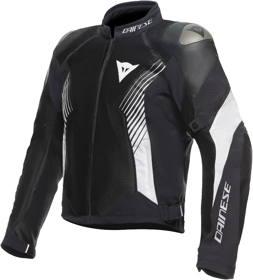 Dainese Super Rider 2 Absoluteshell 2.0 Motorcycle Textile Jacket black/white 52 Figure 1