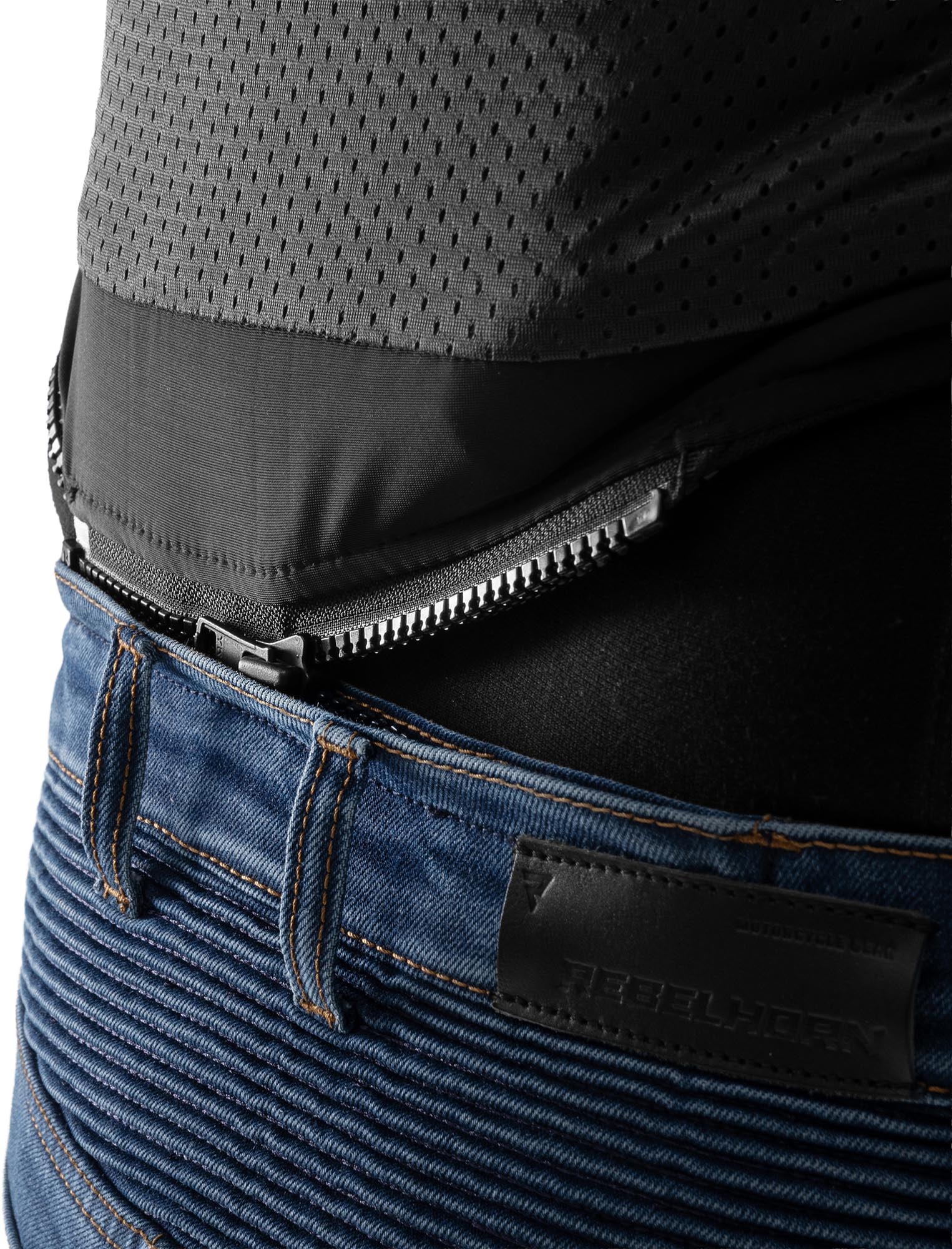 Rebelhorn Eagle 4 Regular Fit Motorjeans blauw uitgebleekt 32/32 Figuur 8