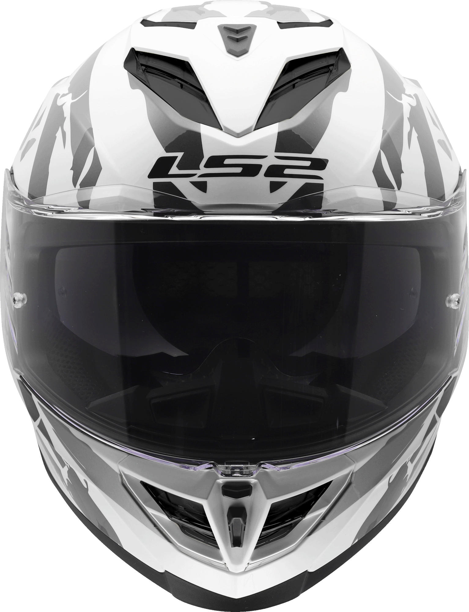 LS2 FF818 Storm III Kaos Helmet white/grey L (59/60) Figure 9