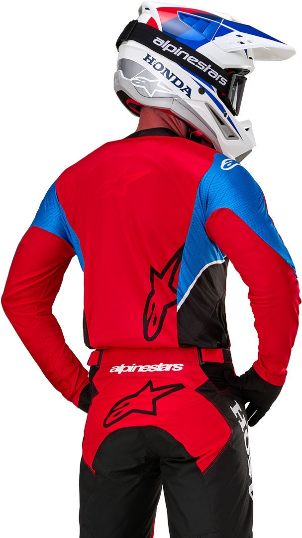 Alpinestars Honda Racer Iconic Motokrosový dres červená/bílá/černá M Obrázek 3