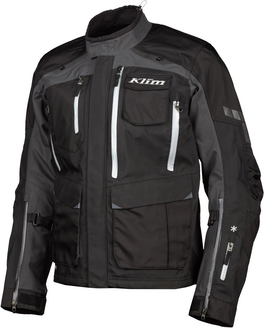 Klim Carlsbad Gore-Tex Motorcycle Textile Jacket black M Figure 1