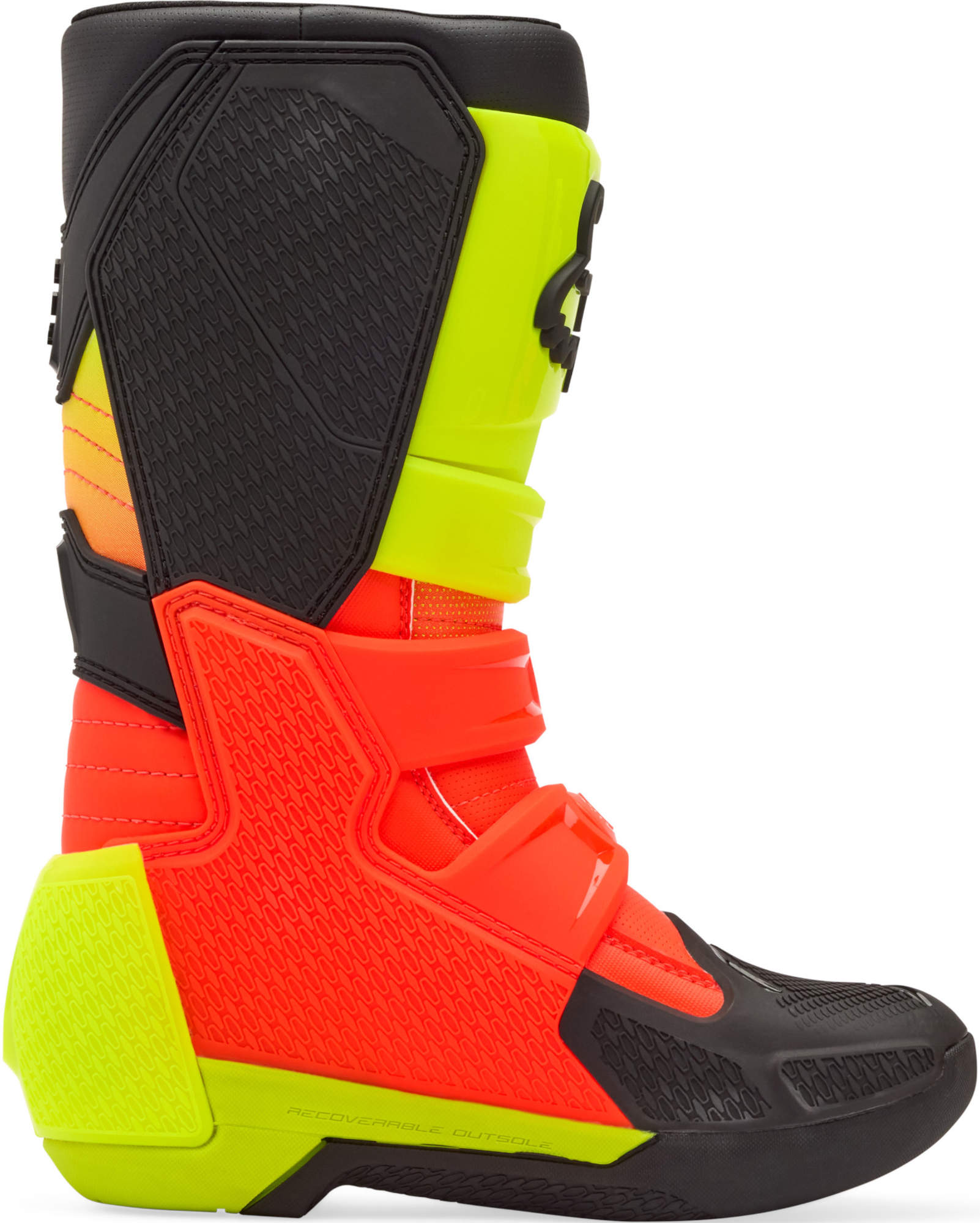 FOX Comp Jugend Motocross Stiefel orange/gelb 4 Abbildung 3