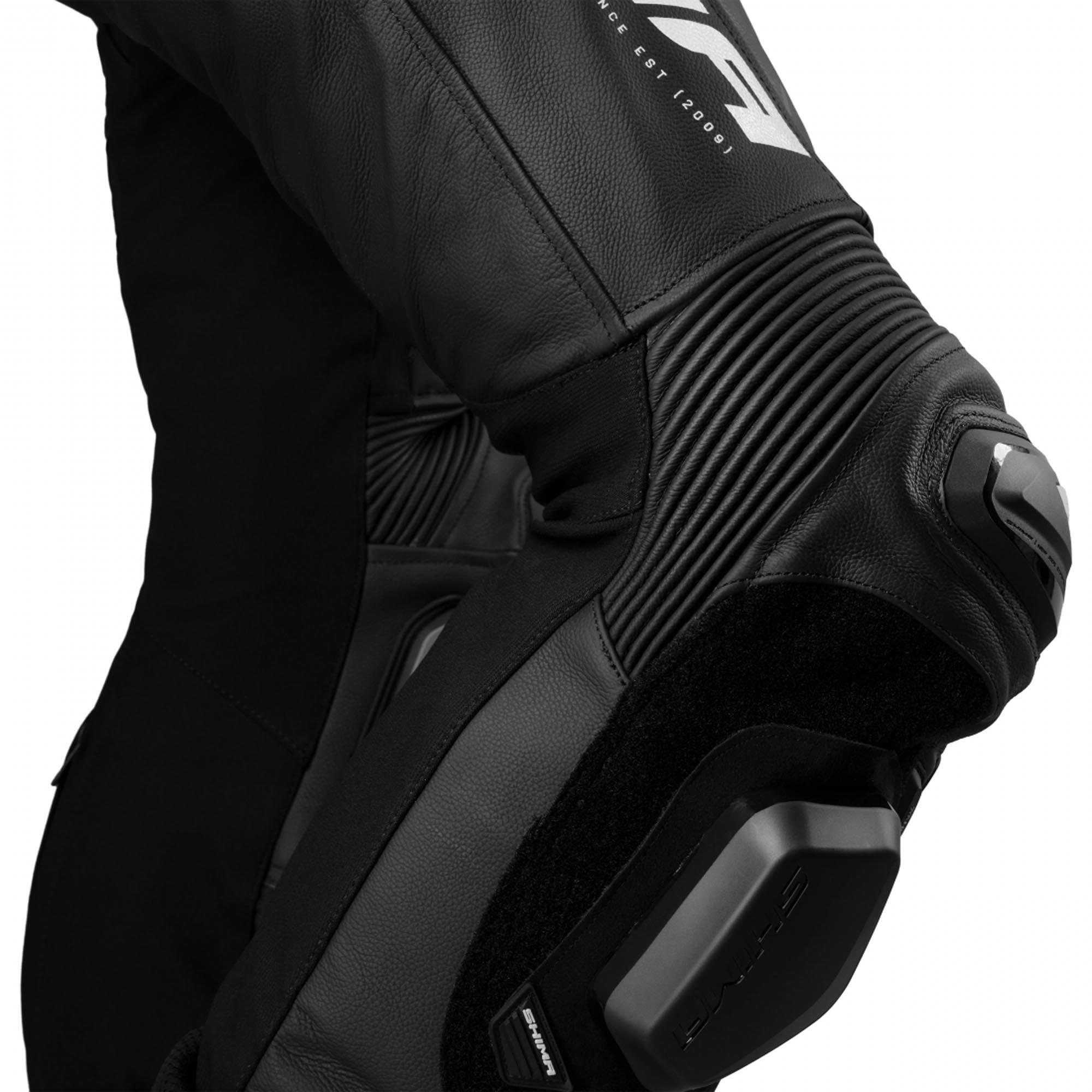SHIMA Mission RS One Piece Motorcycle Leather Suit black/white 46 Figure 17