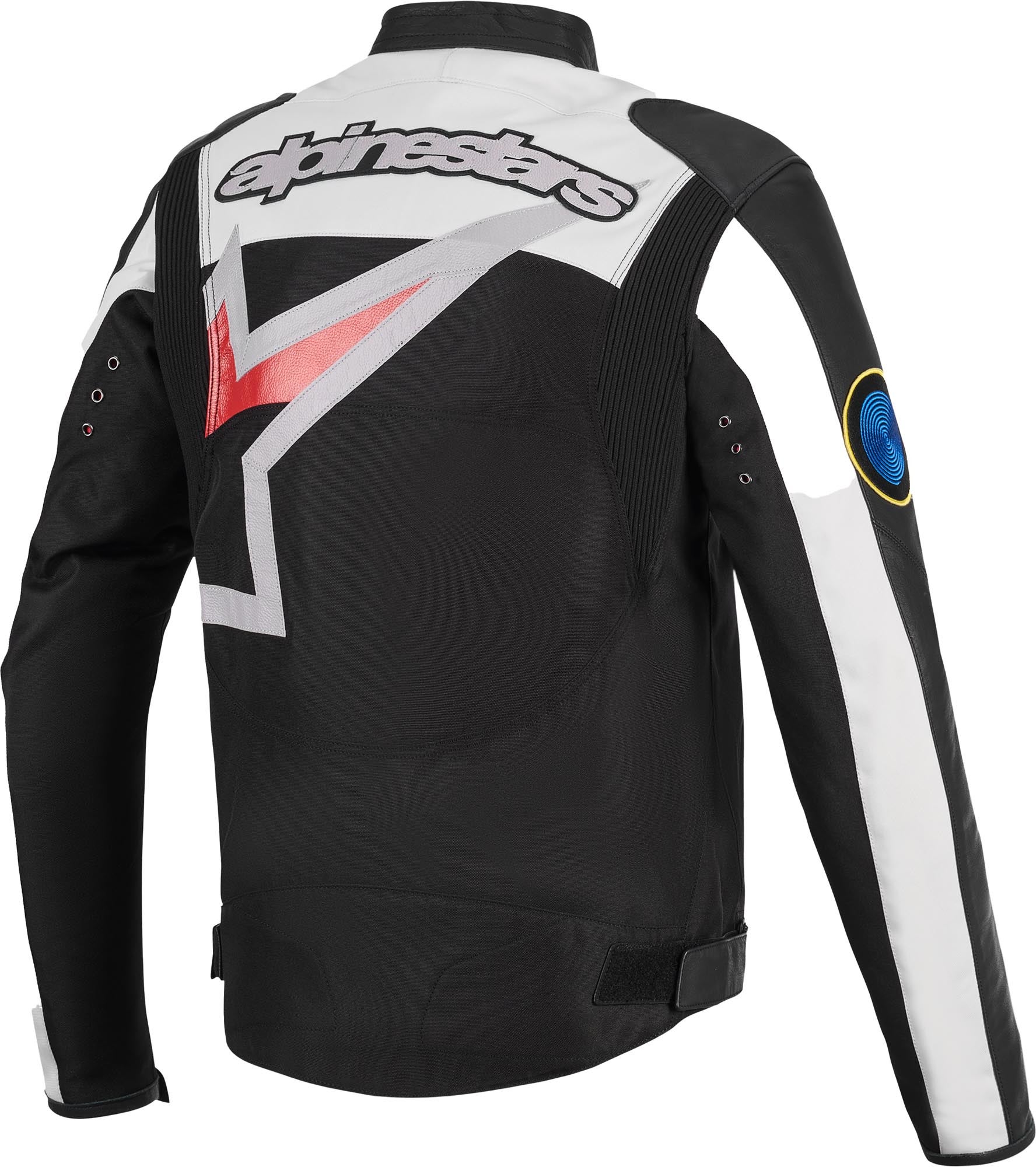 Alpinestars Axton waterrepellent Motorcycle Textile Jacket black/white/red M Figure 2