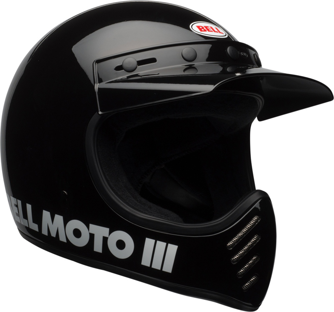 Bell Moto-3 Classic Cască de motocross negru S (55/56) Figura 8
