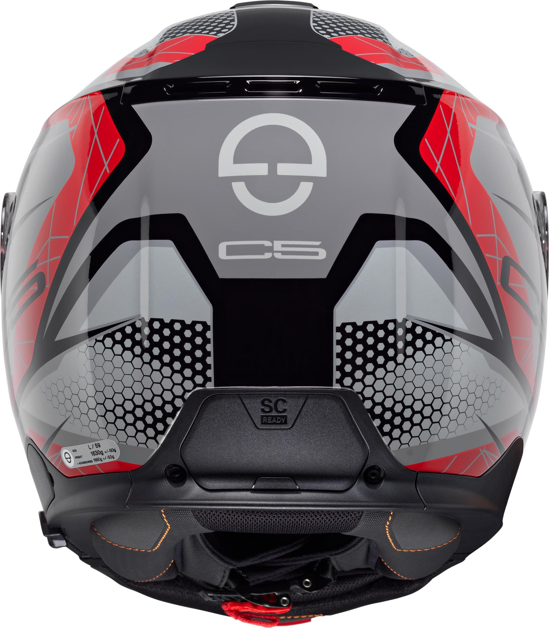 Schuberth C5 Velocity Klapphelm rot S (55) Abbildung 3