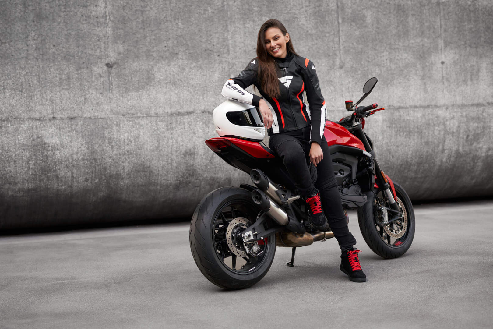 SHIMA SX-2 Evo Dame motorcykel sko Sort 37 Figur 7