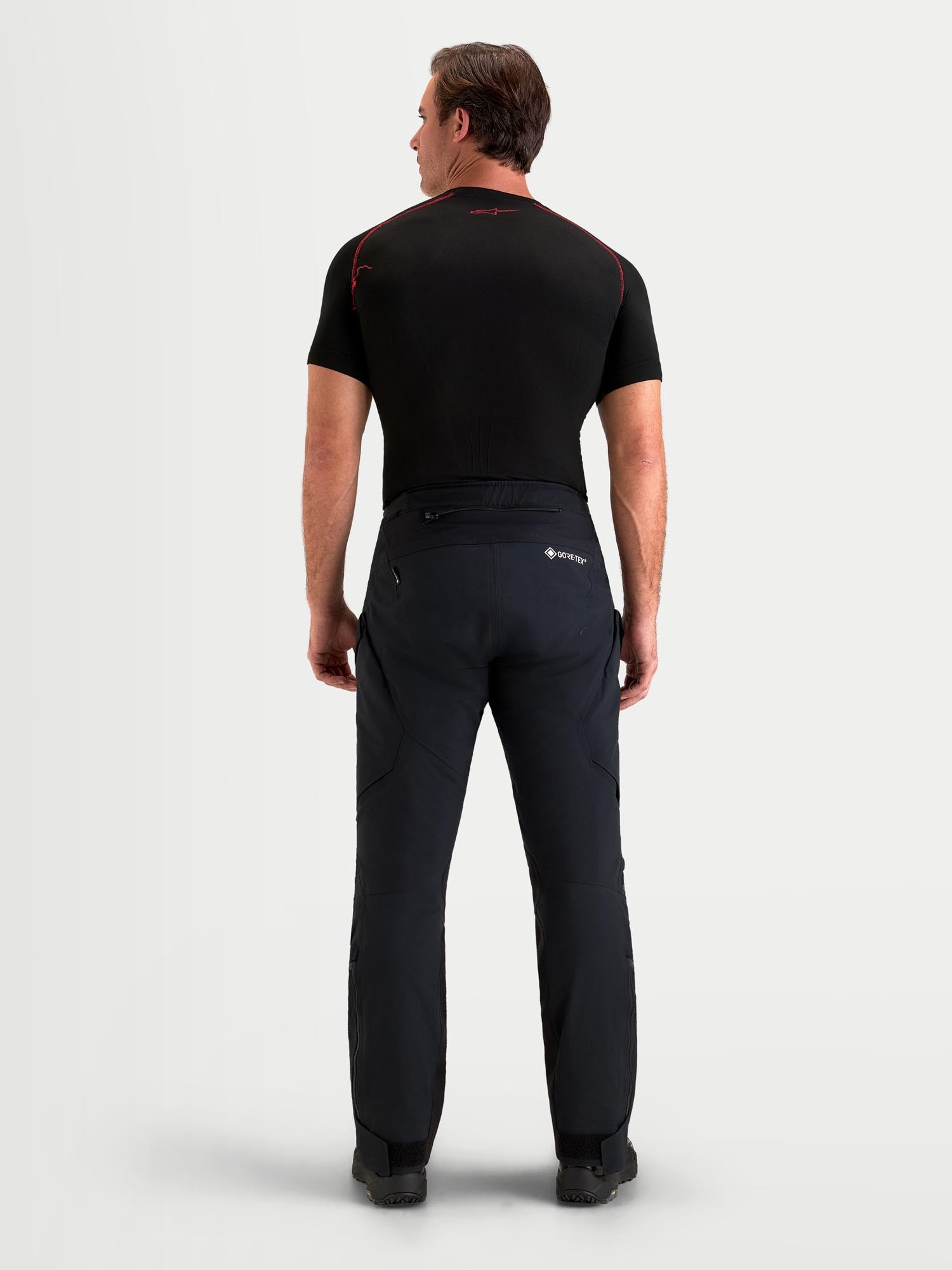 Alpinestars ST-7 V2 2L Gore-Tex vandtætte motorcykeltekstilbukser Sort 4XL Figur 4