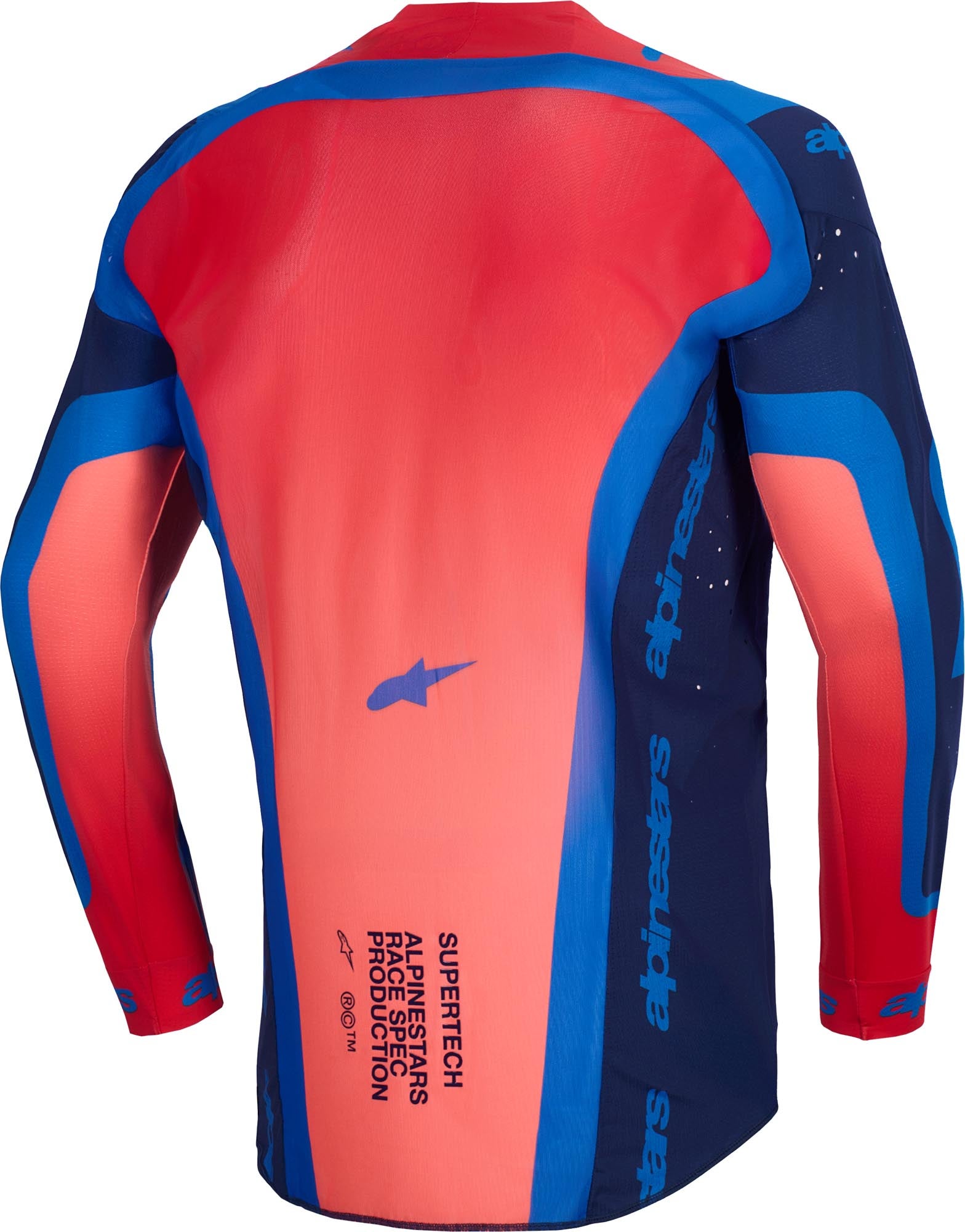 Alpinestars Supertech Vista Motokrosový dres tmavě modrá M Obrázek 2