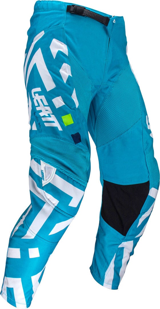 Leatt 3.5 Ride Pattern 2024 Motocross Jersey and Pants Set blue/white XL Figure 2