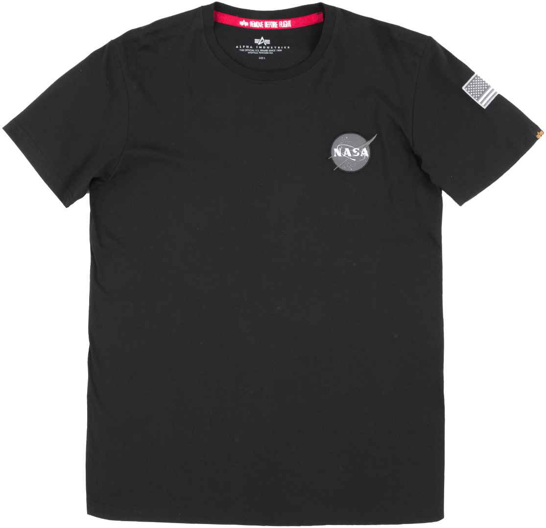 Alpha Industries Space Shuttle T-Shirt schwarz XL Abbildung 1