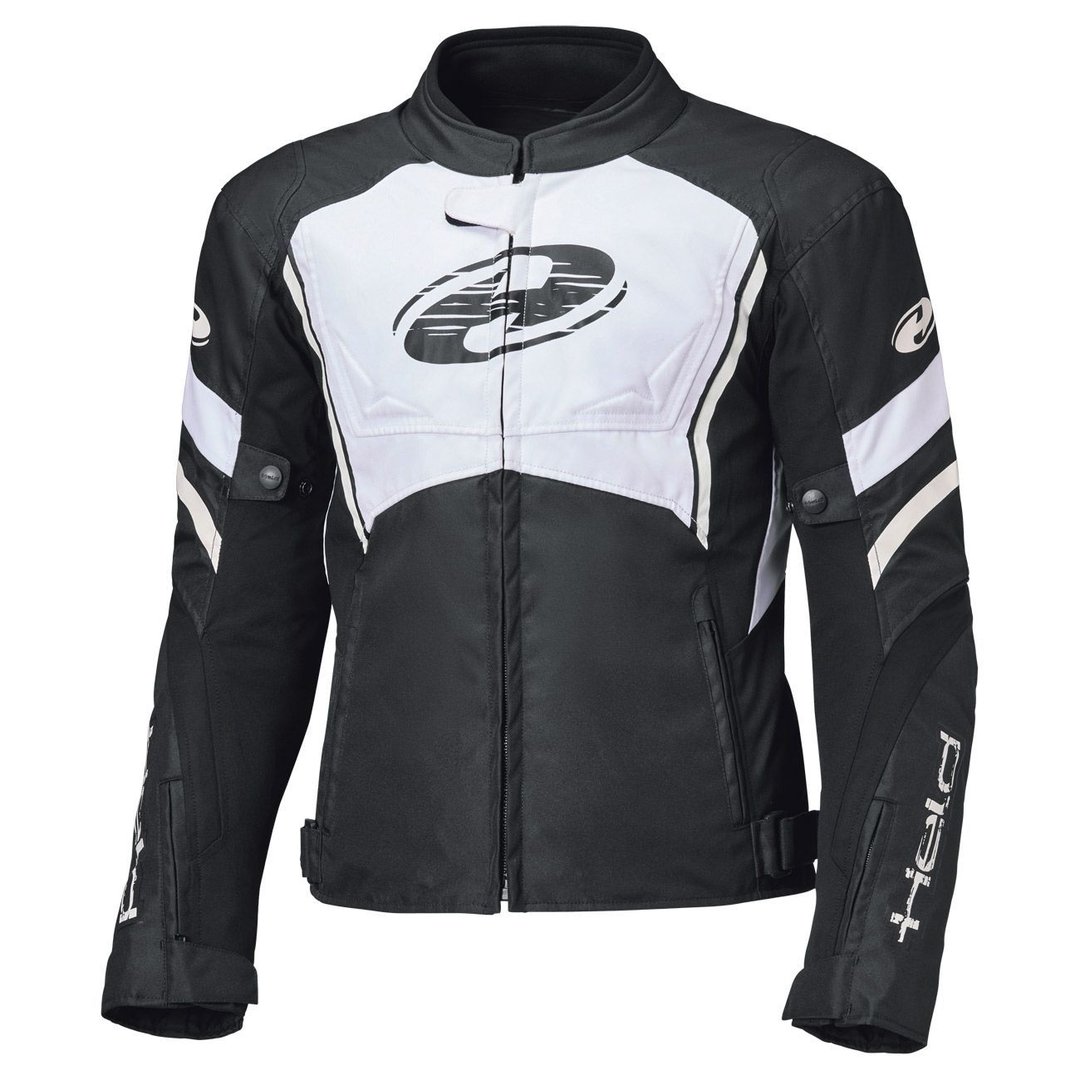 Held Baxley Top waterproof Motorcycle Textile Jacket black/white M Figure 1