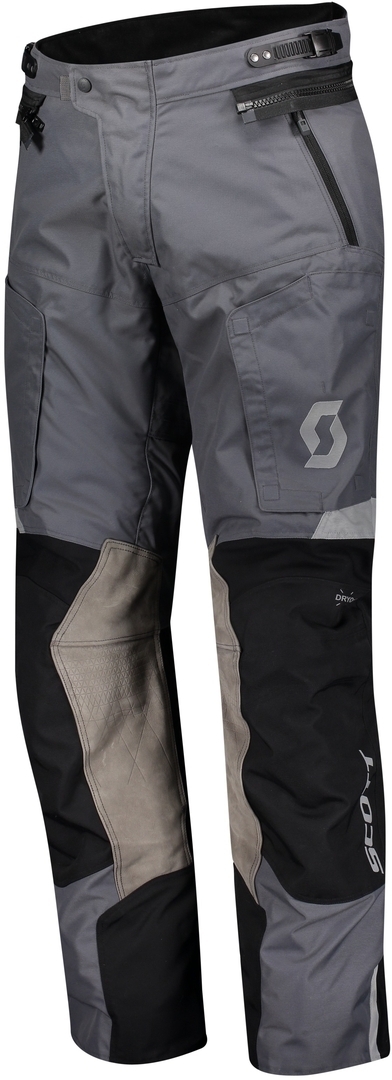 Scott Dualraid Dryo Motorrad Textilhose schwarz/grau M Abbildung 1