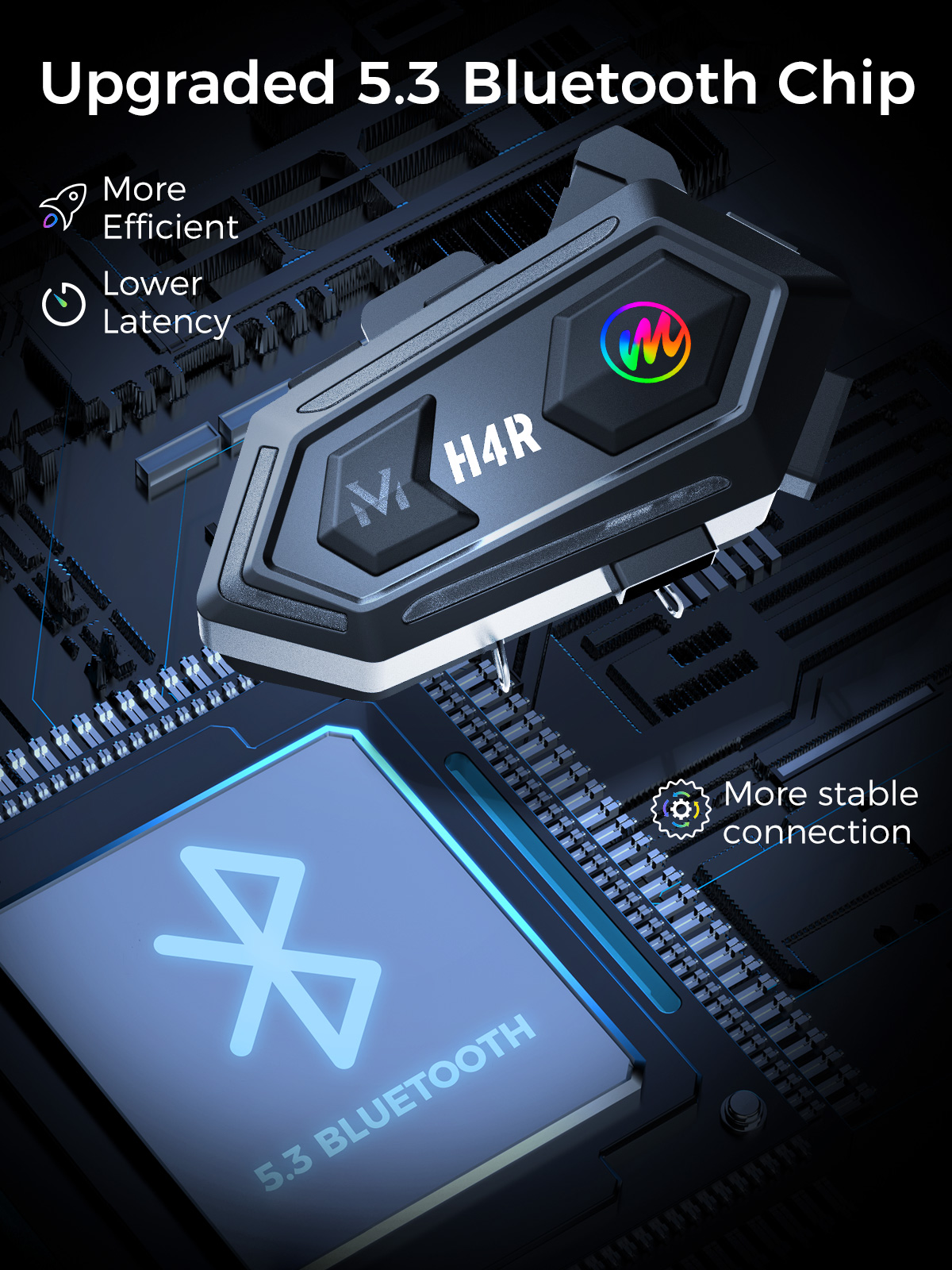 MOMAN H4R Plus Căști Bluetooth Figura 5