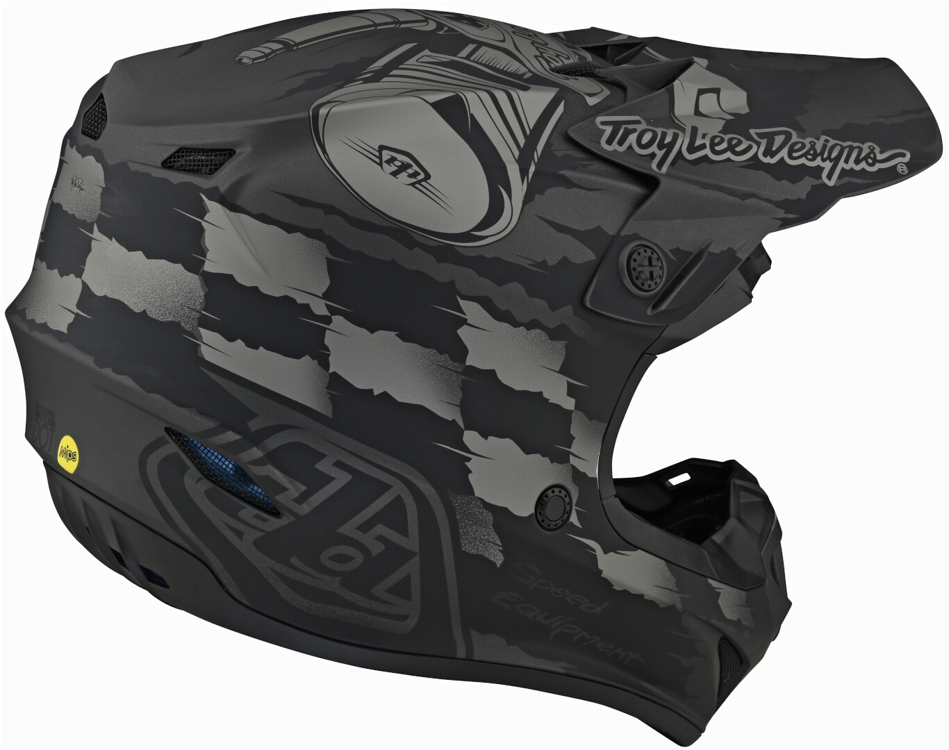 Troy Lee Designs SE4 Strike Cască de motocross pentru tineret L Figura 5