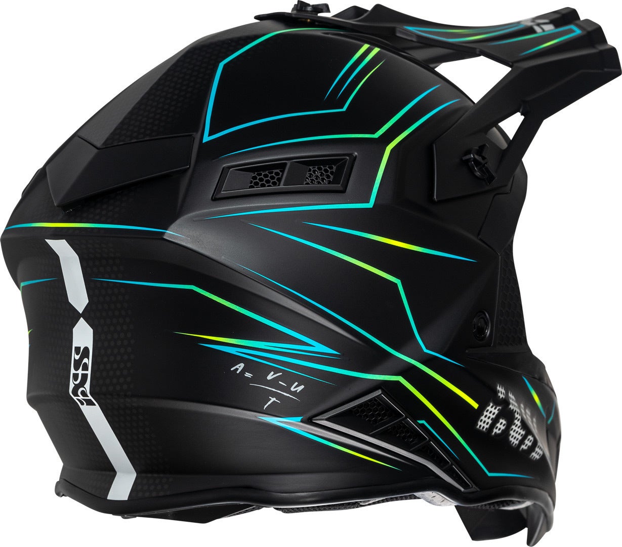 Side view of IXS iXS189FG 2.0 Motocross Helmet
