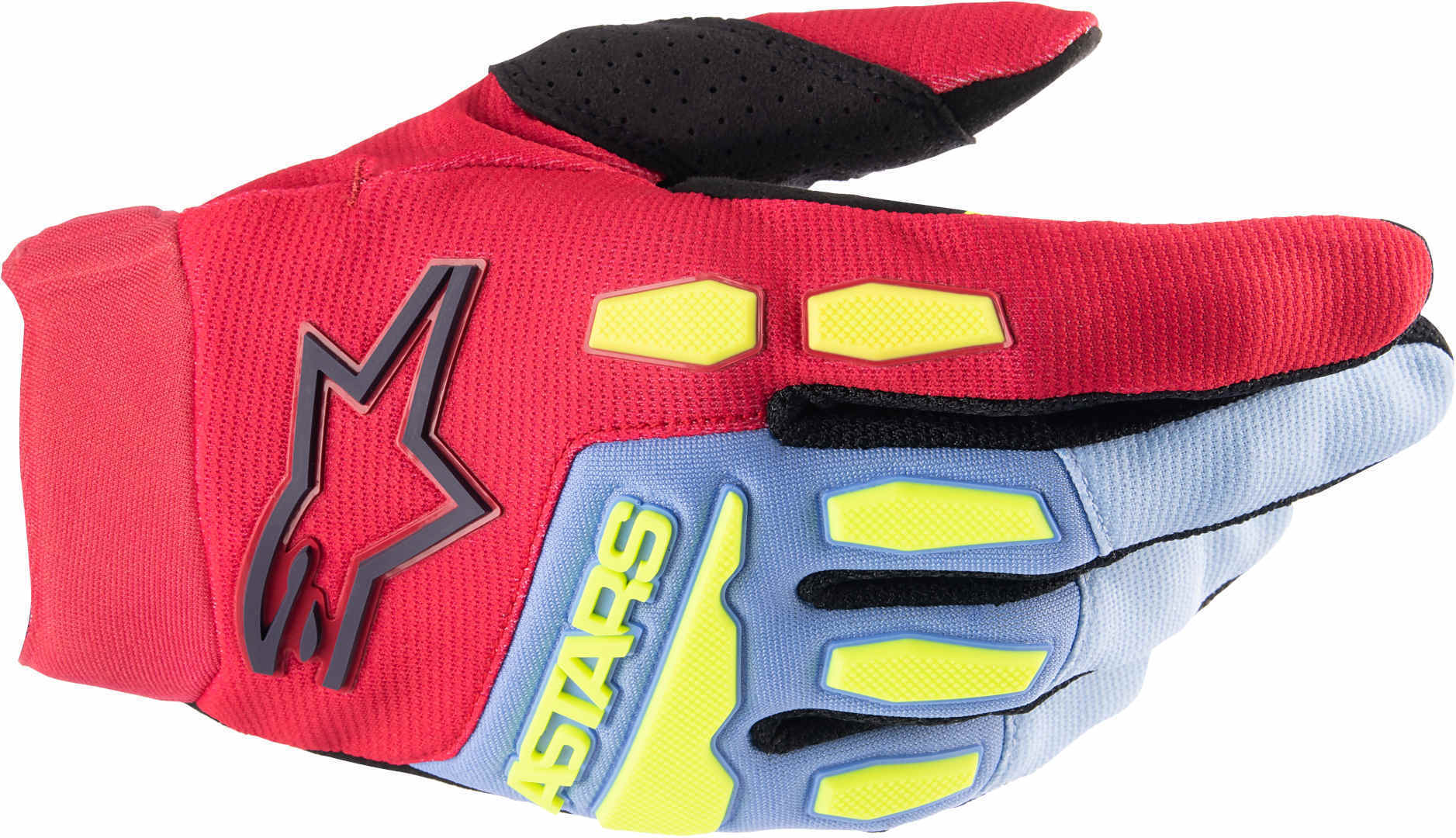 Alpinestars Full Bore Motocross handsker rød/blå/sort M Figur 1