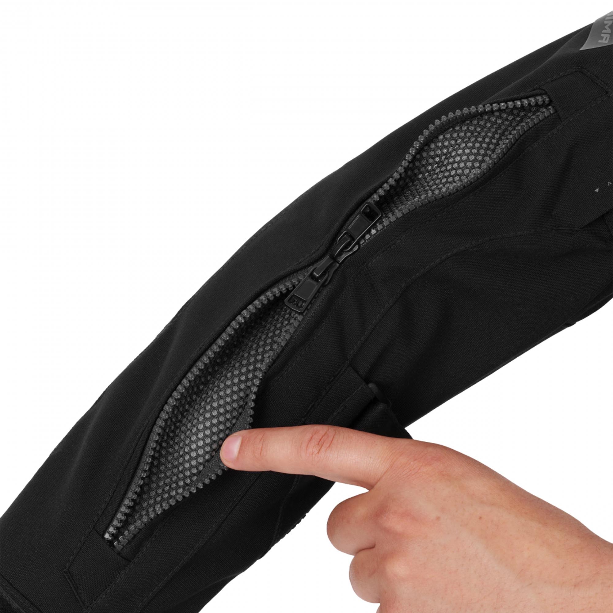 SHIMA Hero 3.0 Motorrad Textiljacke schwarz S Abbildung 13