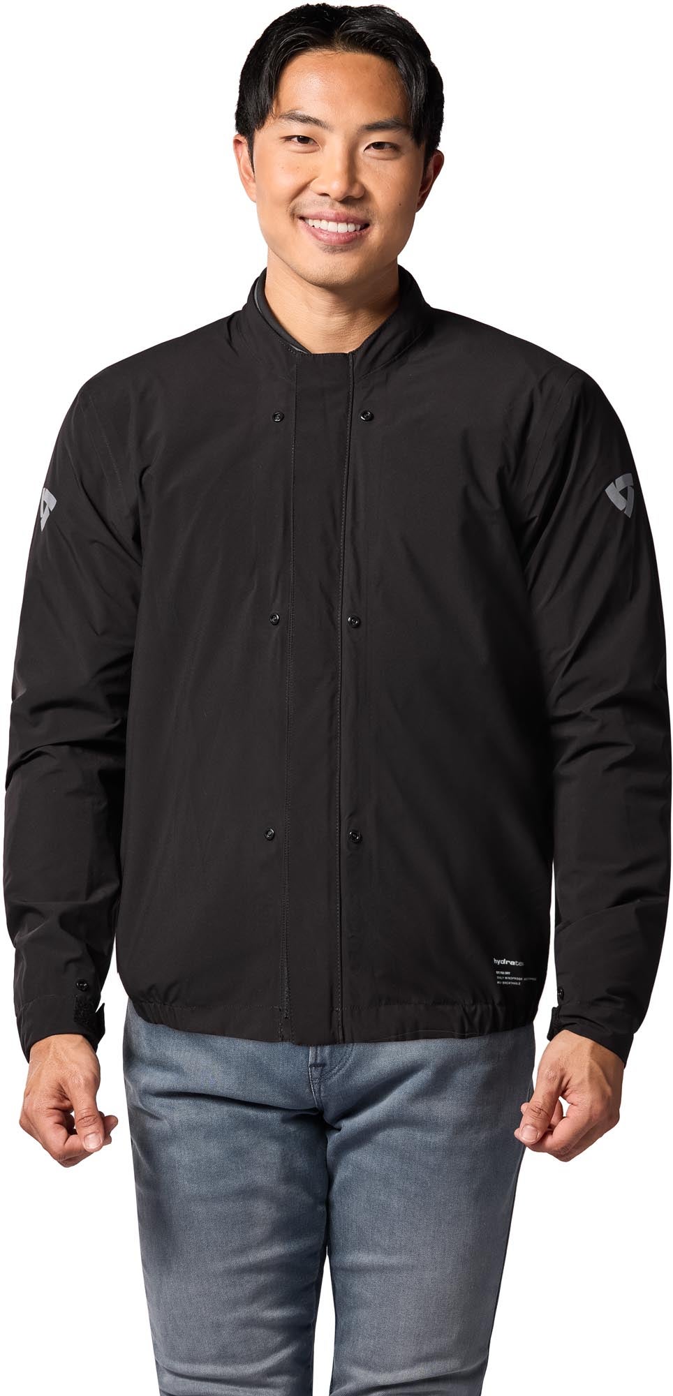 Revit Venator H2O waterproof Motorcycle Textile Jacket grey/light grey 2XL Figure 8
