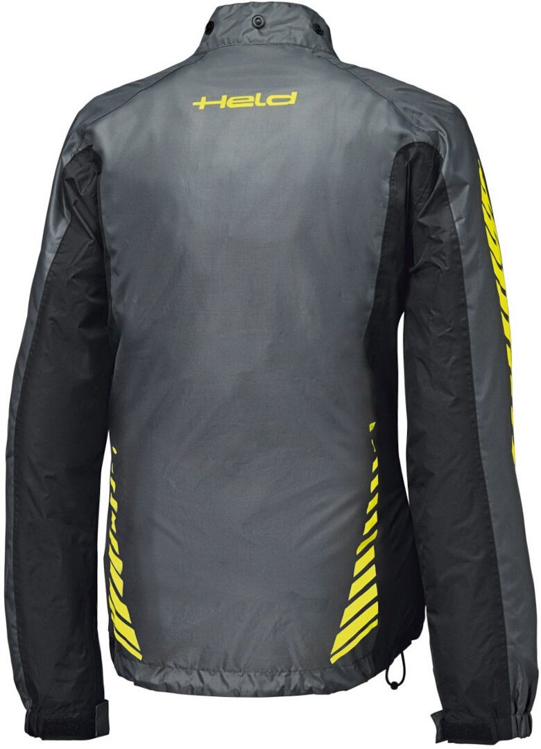 Held Wet Tour 2 Damen Regenjacke dunkelgrau/schwarz/neon-gelb M Abbildung 2