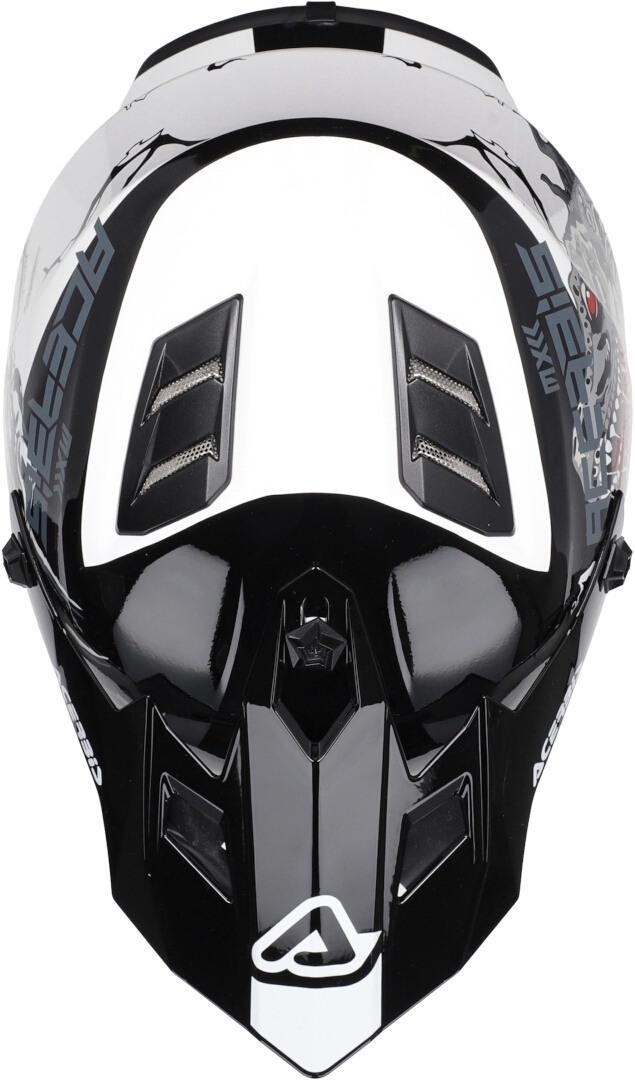 Acerbis Profile Rex Kids Cască de motocross Alb/Negru Y/XL (53/54) Figura 6