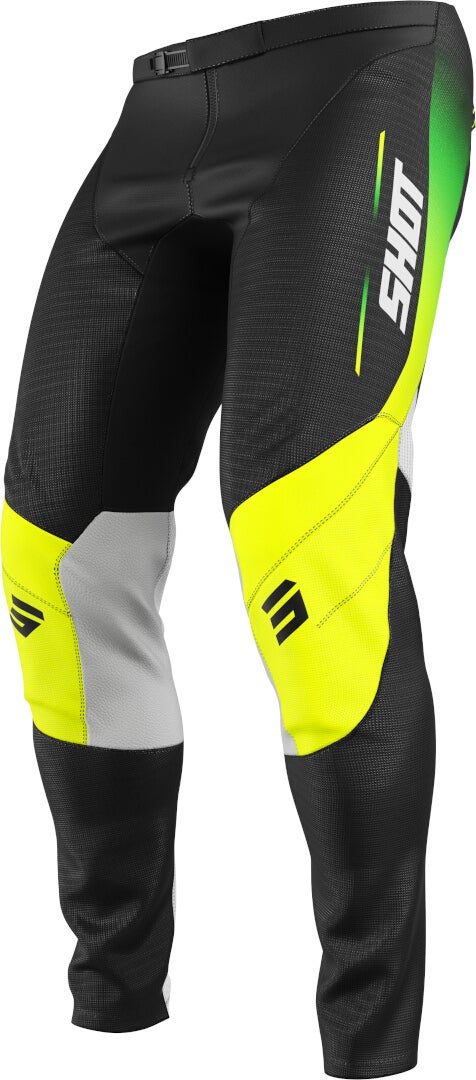 Shot Contact Apex Motocross bukser sort/gul 28 Figur 1