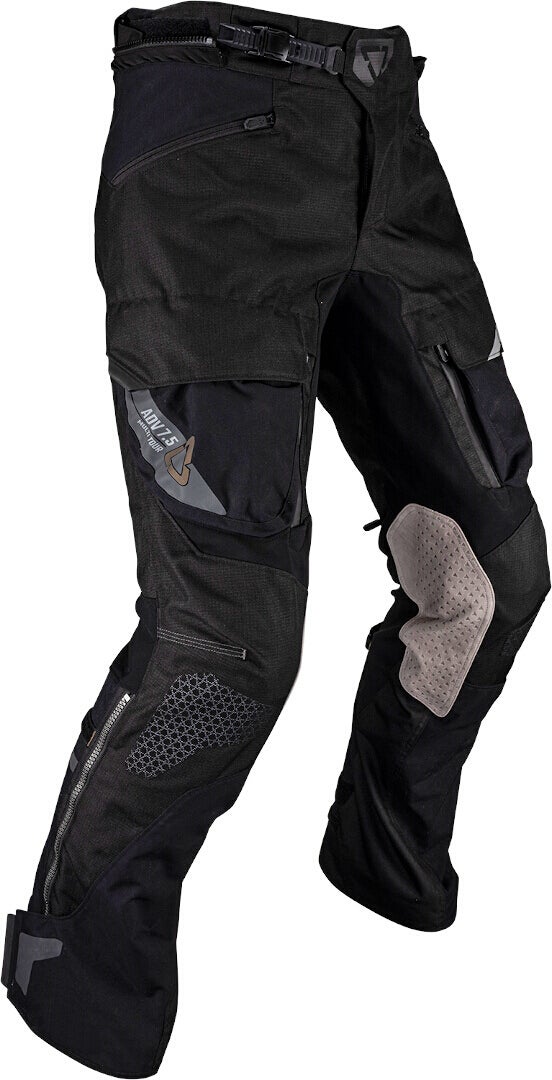 Side view of Leatt ADV Multitour 7.5 waterproof Motorcycle Textile Pants