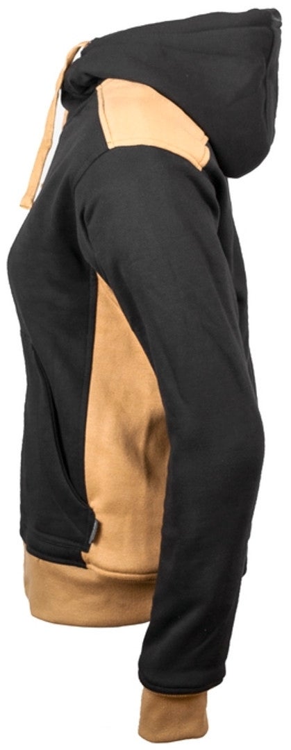 GMS Panda Ladies Motorcycle Hoodie black/brown L Figure 2