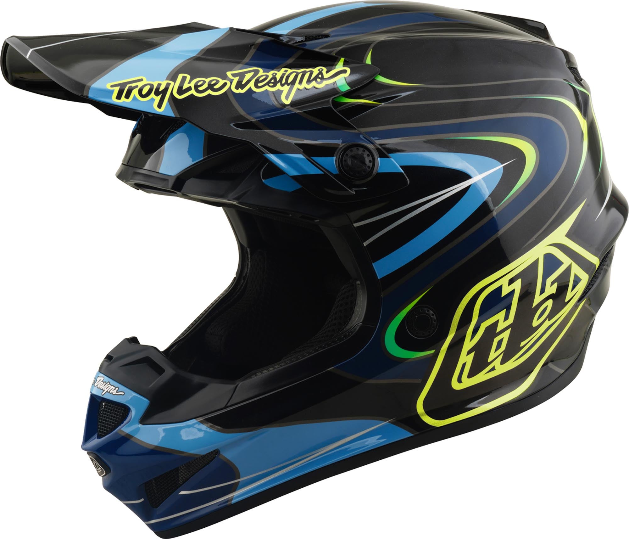 Troy Lee Designs GP Pro MIPS Pulse Ungdoms motocrosshjelm Y/M (50/51) Figur 1