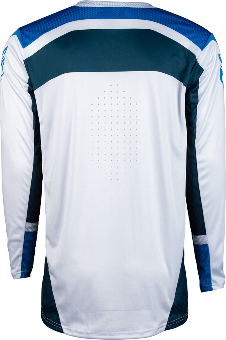 Fly Racing Lite 2024 Tricou de motocross Alb/Albastru/Roșu S Figura 2