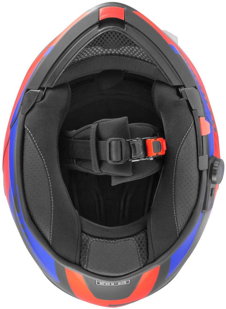 Bogotto V271 BT Zabu Casco Bluetooth nero/rosso/blu S Figura 5