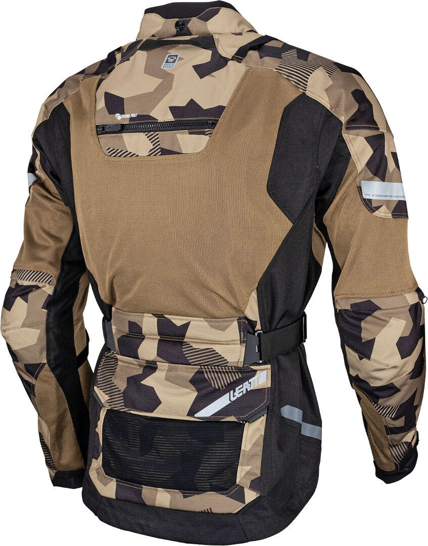 Leatt ADV FlowTour 7.5 waterproof Motorcycle Textile Jacket camouflage M Figure 4