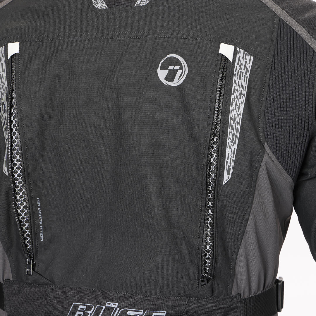 Büse Nero Motorrad Textiljacke schwarz/grau 64 Abbildung 8