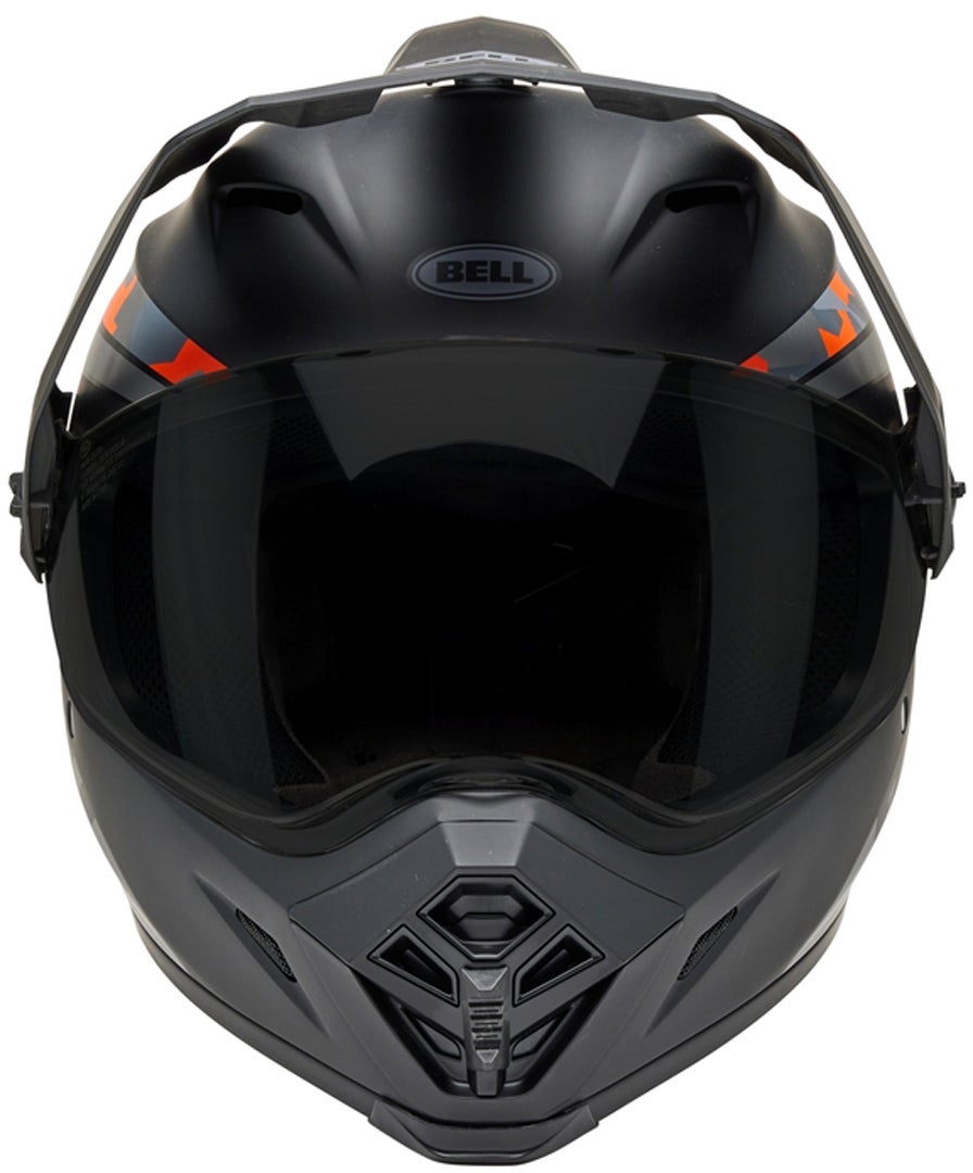 Bell MX-9 Adventure MIPS Casque d’enduro Gris/Orange XXL (62/63) Figure 9