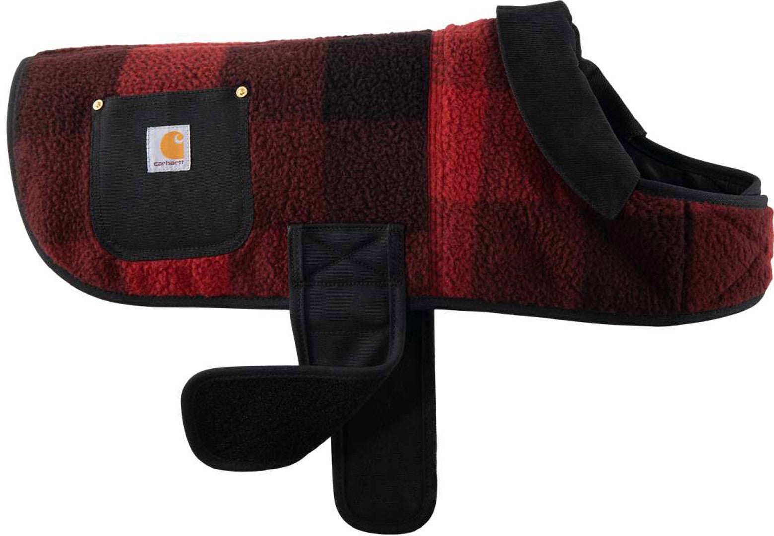 Carhartt Plaid Chore Hund samlet sort/rød L Figur 1