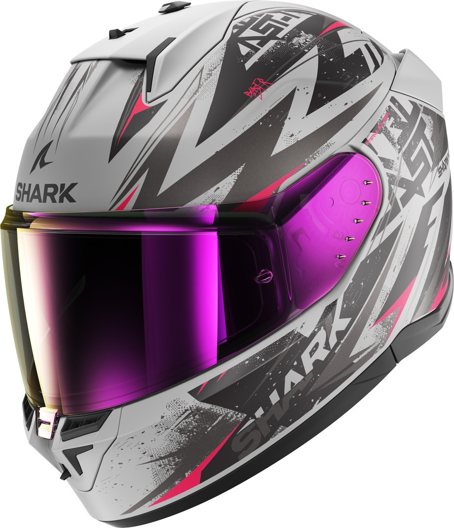 Shark D-Skwal 3 Blast-R Casco argento/nero S (55/56) Figura 1