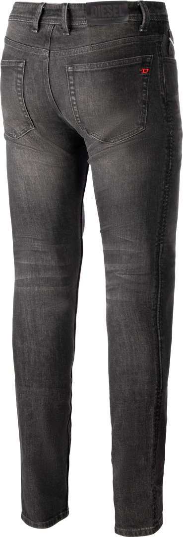 Alpinestars AS-DSL Toru Tech Riding Slim Fit Motorcykel tekstil bukser Sort vask 31 Figur 2
