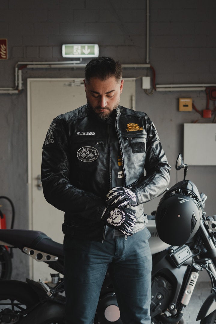 HolyFreedom Level Skórzana kurtka motocyklowa S Rysunek 5
