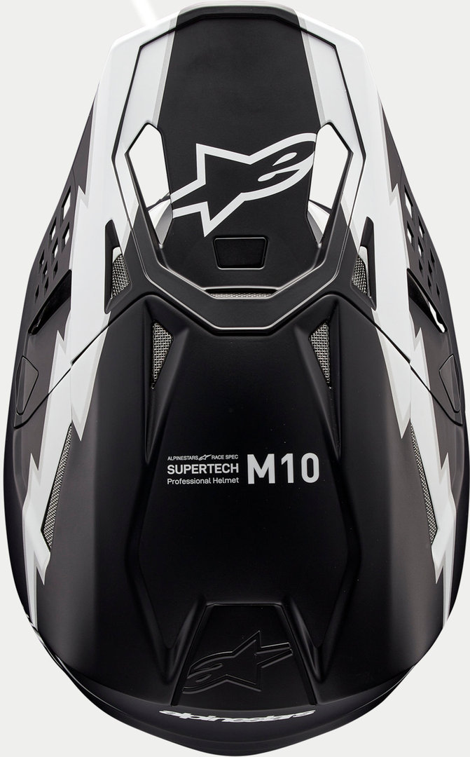 Alpinestars Supertech S-M10 Ampress 2024 Cască de motocross Negru mat/alb L (59/60) Figura 2