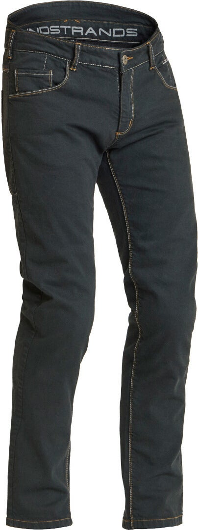 Lindstrands Hemse Jeans Moto nero 52 L33 Figura 1