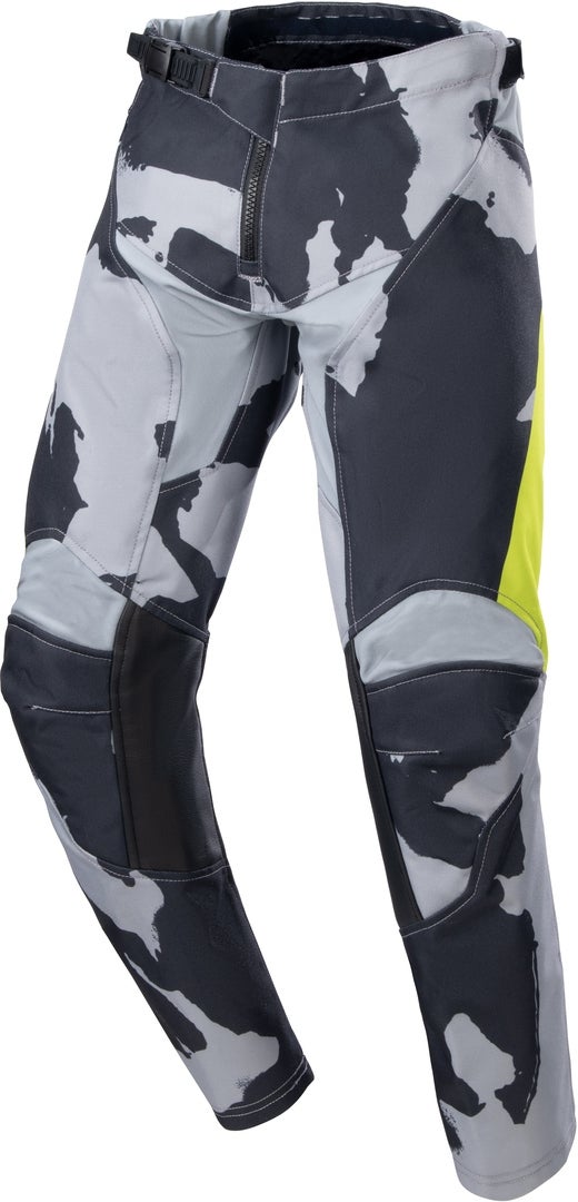 Alpinestars Racer Tactical 2023 Ungdom Motocross Bukser grå/gul 22 Figur 1